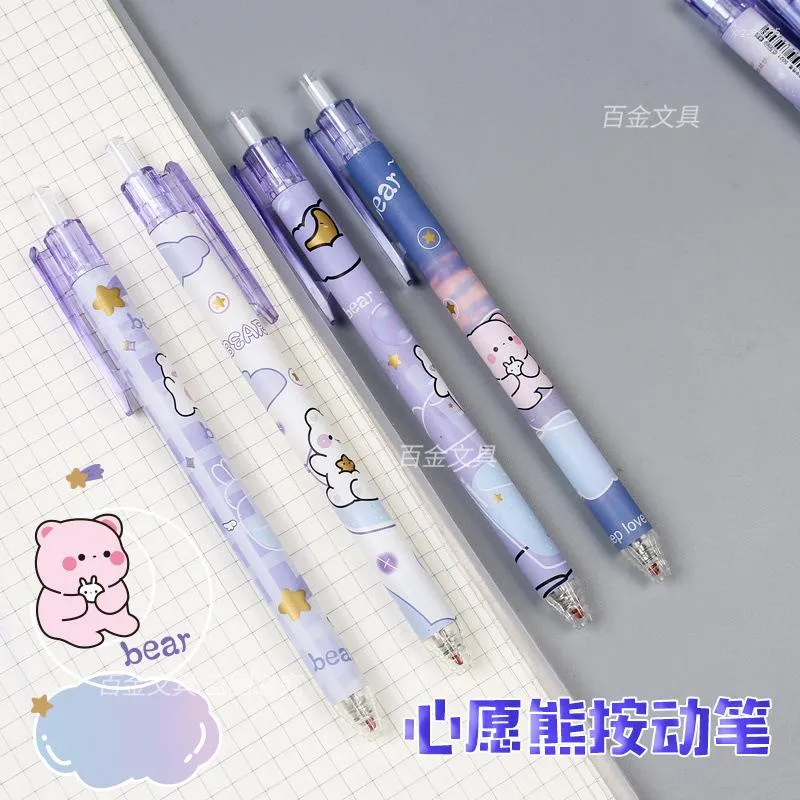 Yatniee 6pcs Kawaii Pens Stationery Supplies Office Accessories