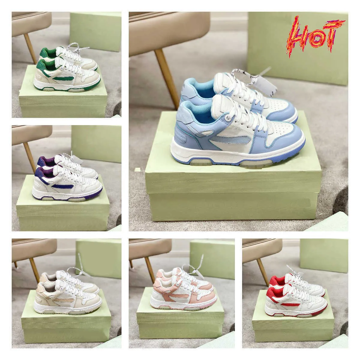 2023 Platform Out Of Office Sneaker Designer Scarpe casual Low Top Offss Whitess sneaker sportive di lusso Plate-forme scarpe da ginnastica 35-45