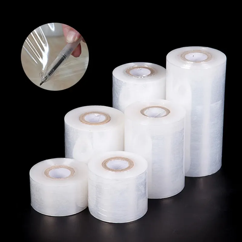 Film d'emballage étirable Film d'emballage transparent Scellant en plastique étirable industriel Enroulement Durable Main Wrap