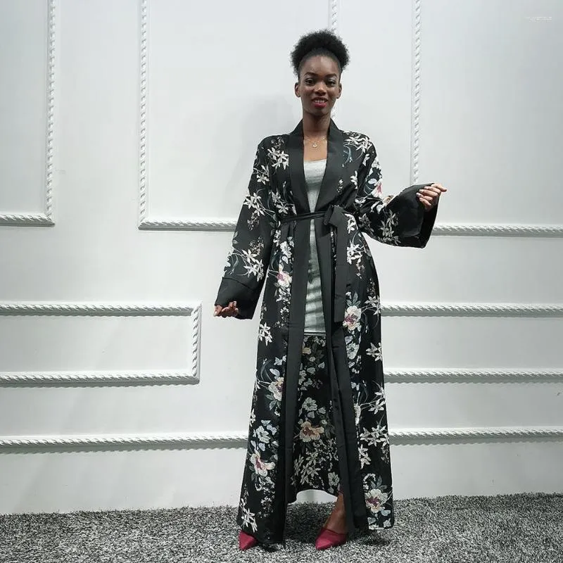 Robe longue kimono sale