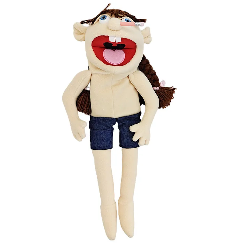 Poupées En Peluche 60 Cm Grand Jeffy Marionnette En Peluche Chapeau Jeu  Jouet Dessin Animé Feebee Chanteur Zombie Marionnette À Main Peluche Poupée  Parent Enfant Jeu Famille Marionnette 230316 Du 12,41 €