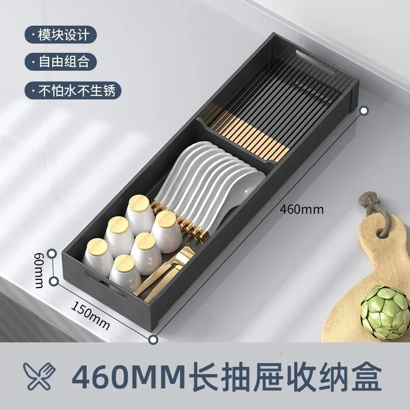 alpina Portaposate da Cassetto - Organizer Casetti Cucina Estensibile