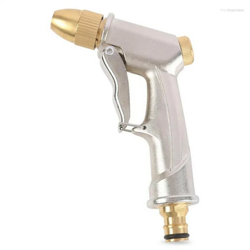 Car Washer High Pressure Garden Hose Nozzle Sprayer Brass Durable Mutifunctional Handheld Water Portable Spray