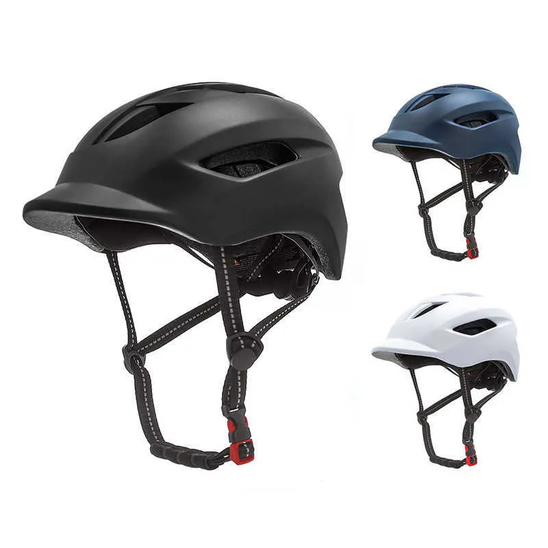 Caschi da ciclismo Casco da ciclismo ultraleggero Visiera parasole integrale d Fanale posteriore Adulto Uomo Donna Bicyc Casco da bici da strada MTB Urban Commuter HKD230626