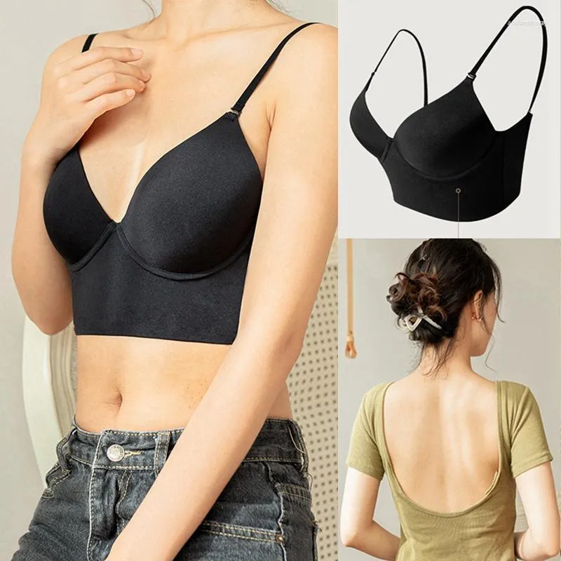 Sexy Invisible Corset Bras For Side Set With Open Back And Push Up Back  Perfect For Yoga, Fitness, And Gatherings From Annayplusal, $9.5