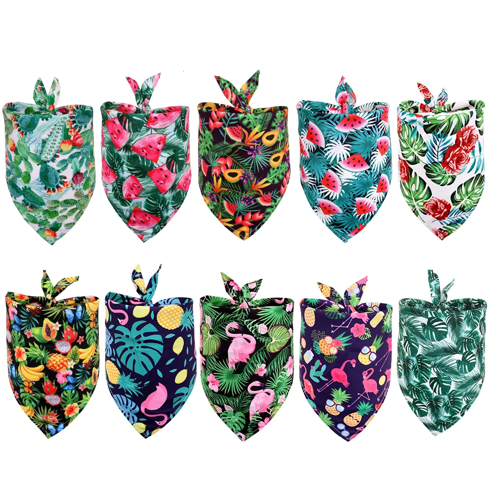 Odzież dla psów 30pcs bandana na masowy lato mały kot bandanas szalik psy psy