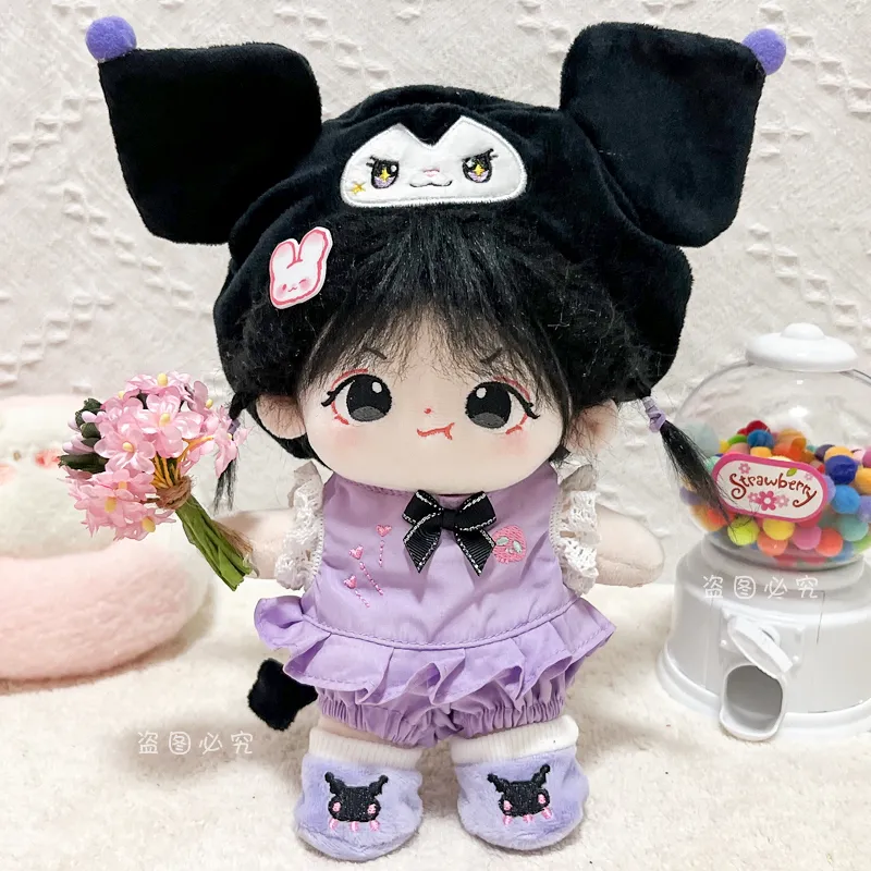 Conjuntos De Presente Kawaii Kuromi Acessórios De Pelúcia Para