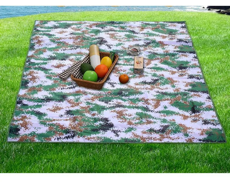 Коврик 3,5 мм, 200*200 см, утолщенный коврик для пикника, пляжное одеяло, водонепроницаемый наземный матрас, коврик для палатки для пикника, кемпинга, увлажняющий коврик