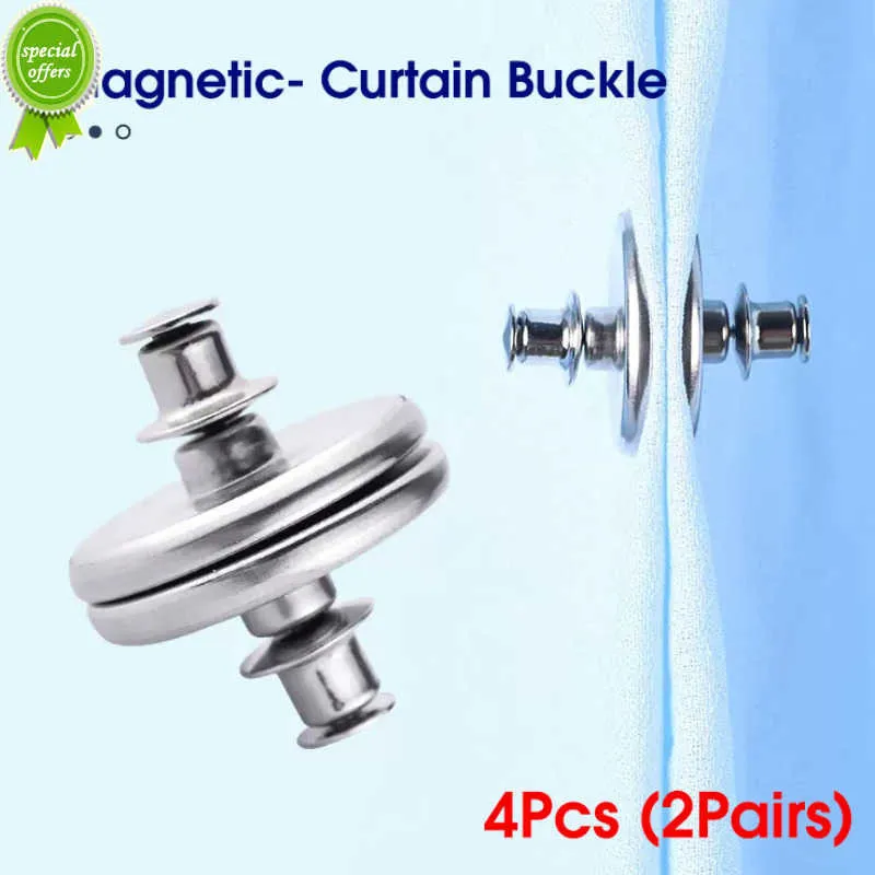Magnetic Curtain Tiebacks - No Drill Window Curtain Holders, Decorative ...