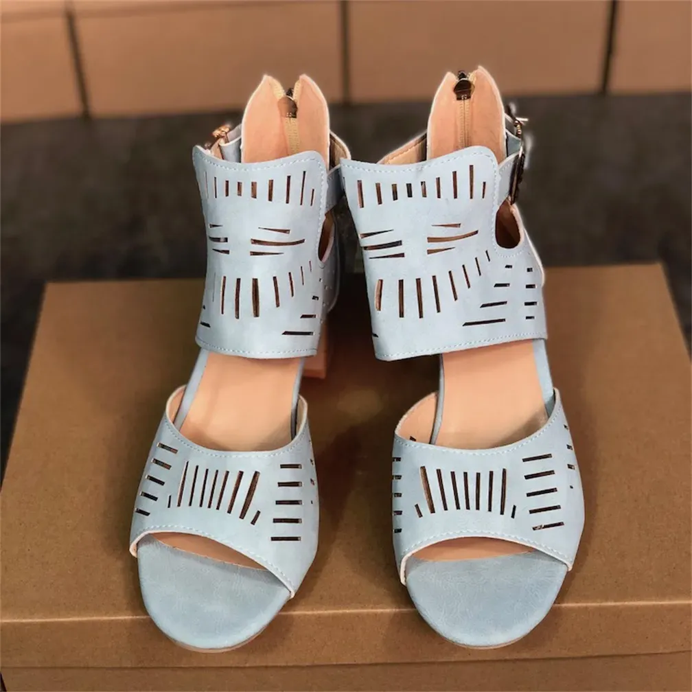 Designer Vrouwen Sandaal Zomer Hoge Hak Sandalen Zwart Blauw Party Slides met Kristallen Strand Outdoor Casual Schoenen Grote Maat