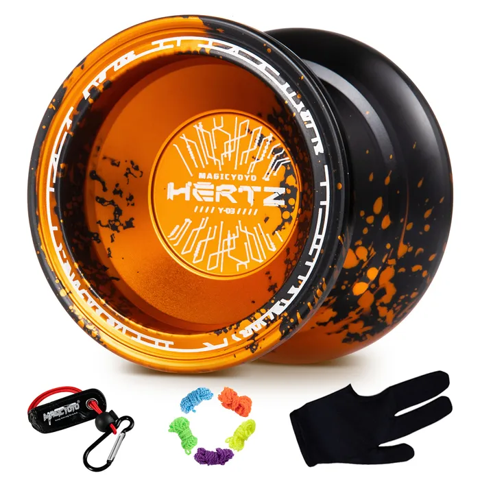 Yoyo Magicyoyo Y03- Yoyo Profesyonel Yanıtsız Yoyo Çocuklar için ve Gelişmiş Pro Alüminyum Metal Yoyo Ball Uzun Spin 230625