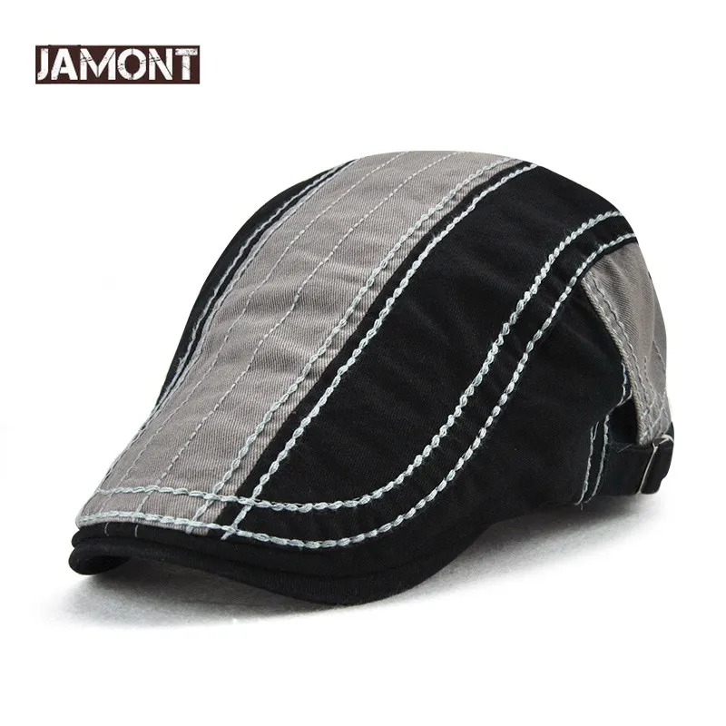 JAMONT 2018 Novo chapéu boina masculina Masculino Feminino Boné Ivy Boné Golf Driving Sun Flat Cabbie Newsboy Hat Chapéus unissex