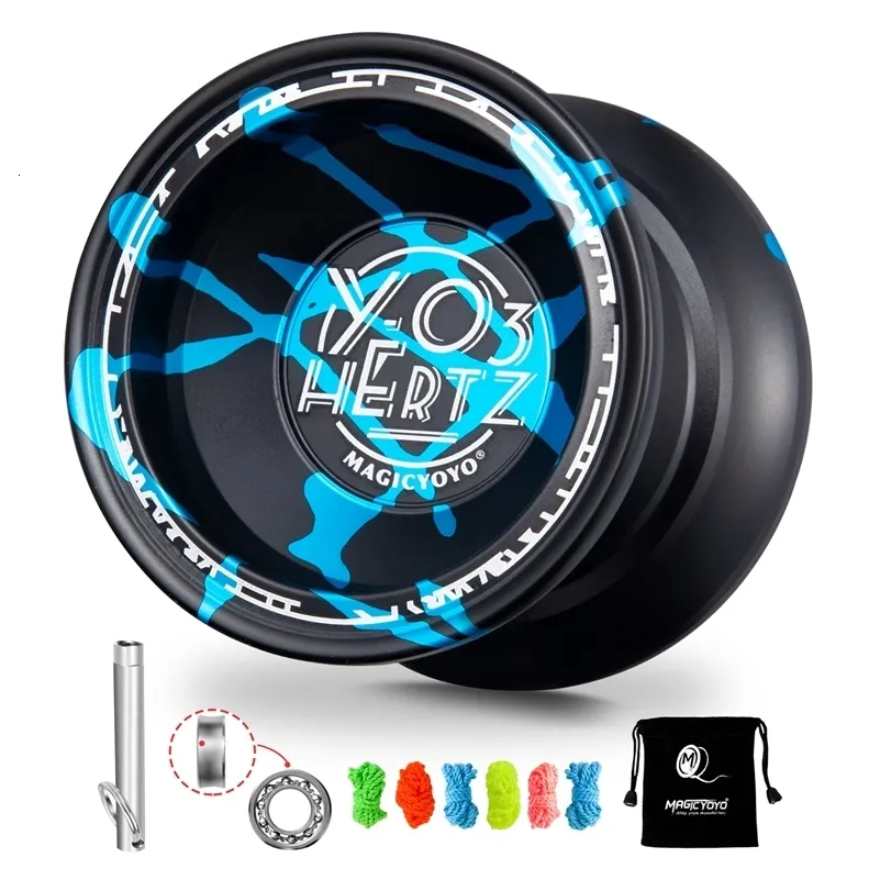 H2 Alloy Yoyo Professional Yo Yo With 10 Ball Bearing High Speed Aluminum  Unresponsive Yo-Yo