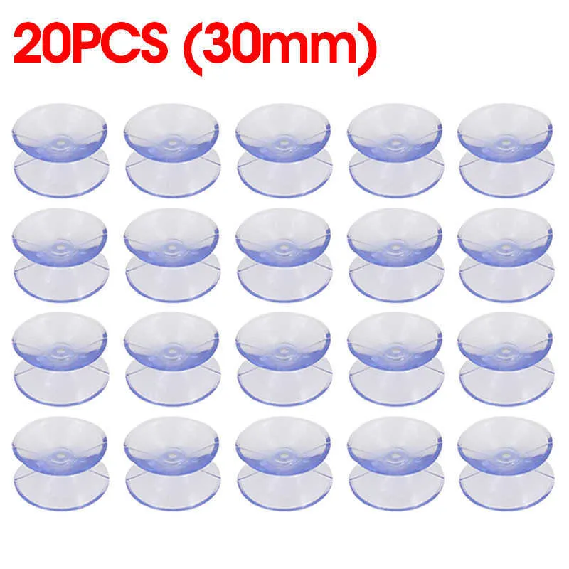 Double Sided Suction Cup Pads With Vacuum Non Slip Clear Sucker