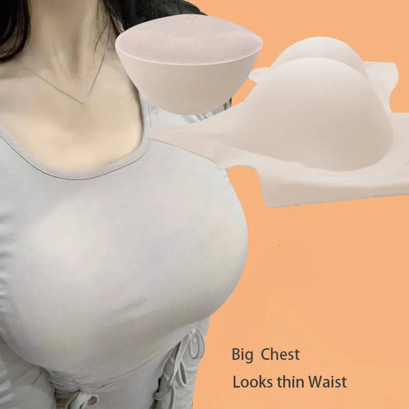 Breast Form Realistic Strap Sponge Breast Forms Fake Boobs Enhancer Bra  Padding Inserts For Swimsuits Crossdresser Cosplay 230626 From 8,12 €