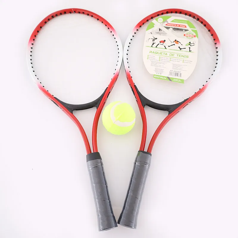 Raquetas de tenis Kmt 2pcs RAQUESTES DE TENIS PARA APULTOS Set de raquetas de tenis incluye Bolsas de tenis Sports Ejercicio de raqueta Juegos juveniles al aire libre 230626