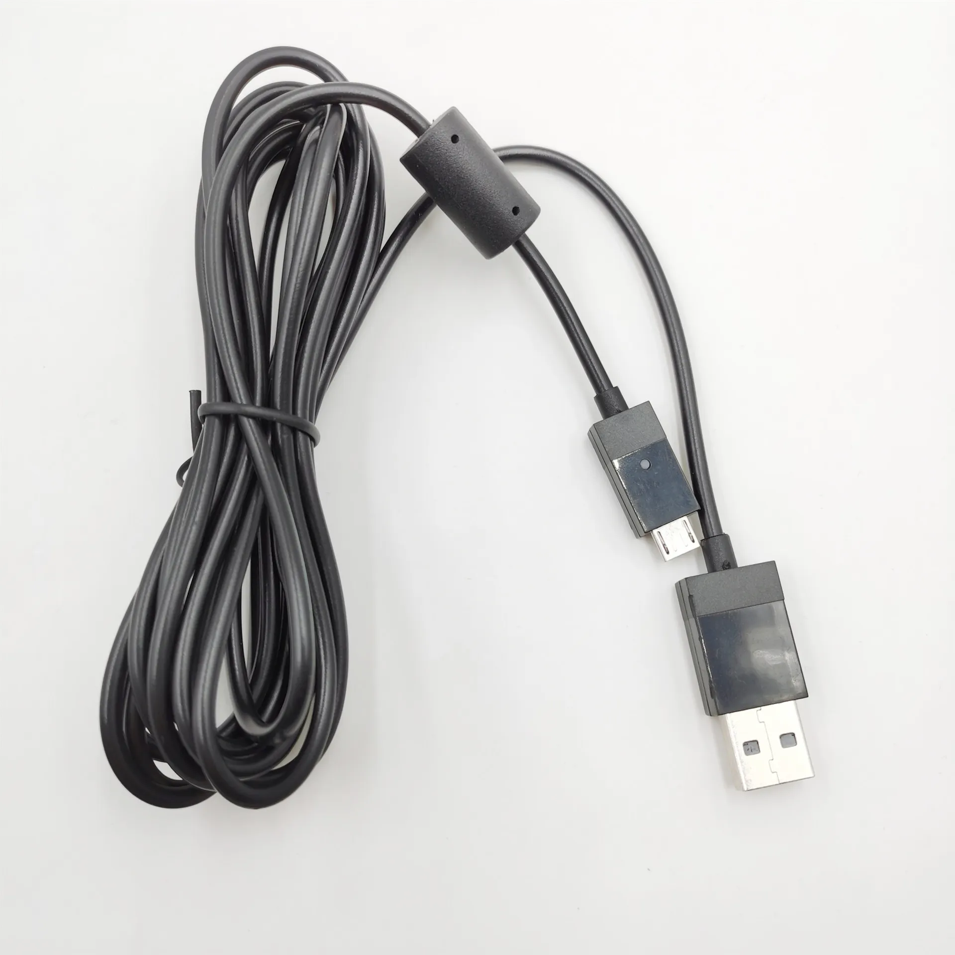 Cordon de câble de données de charge Micro USB noir pour contrôleur  Playstation 4 Ps4