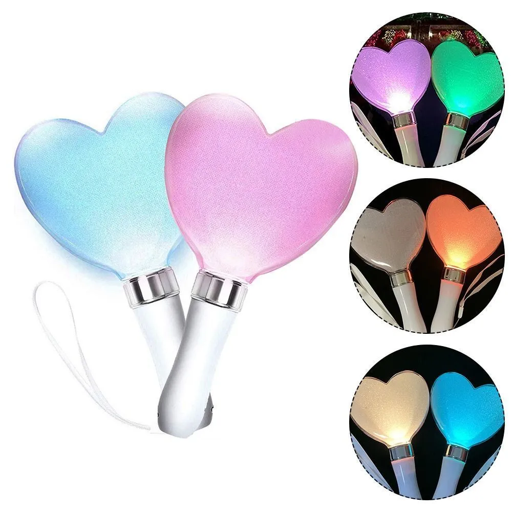 LED Light Sticks fans stöder barn Toy Luminous Hand Lamp 1524 Färger i 1 Performance Prop Glow Concert Star Support Stick 230625