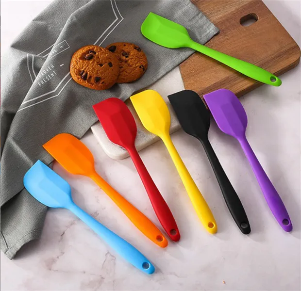 Spatule Silicone, 2 Pcs Spatule Silicone Patisserie, Mini Spatule