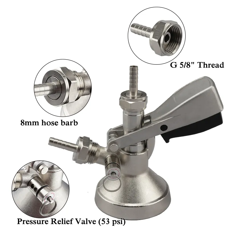 Brouwen Accessoires Bierbrouwen G5/8 S Type Tapbier Keg Koppeling