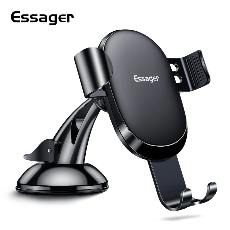 Essager Gravity Phone Holder Universal Car Phone Holder Para Smartphone Mount Holder Car Cell Mobile Phone Stand Accessory