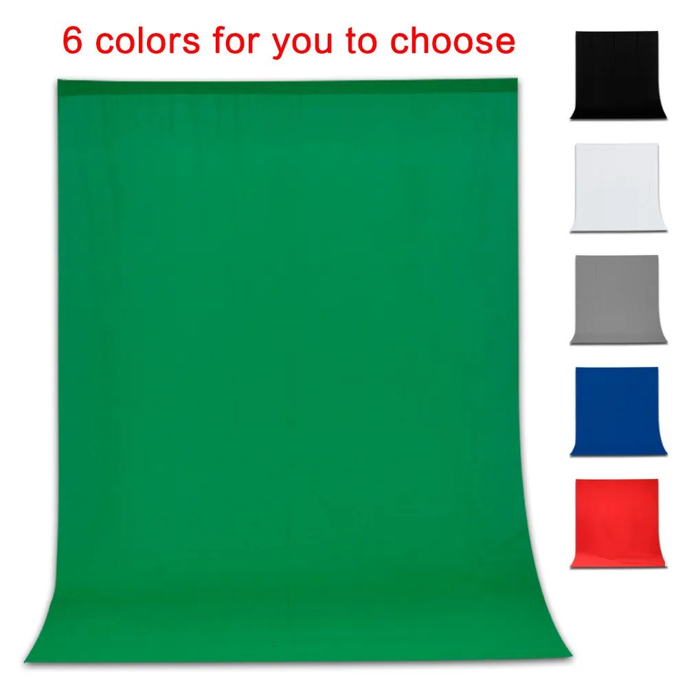 Materiale di base Pography Sfondo Liscio Mussola di Cotone Schermo Verde Chromakey Cromakey Panno Per Po Studio Video 230626