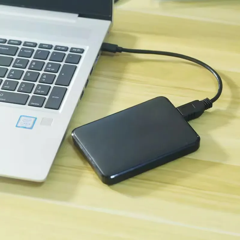 USB C a Micro B Cable de fecha portátil Cable de conector USB3.0 para MacBook, Mac Mini, Samsung, disco duro externo para computadora portátil y más