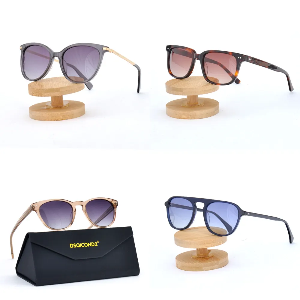 Novo designer de óculos de sol femininos moda óculos masculinos tons de luxo óculos de viagem verão redondo quadrado armação de metal colorido polarizado lentes de proteção óculos