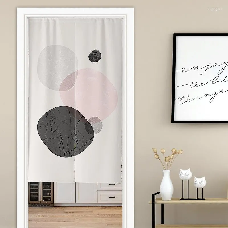 Gordijn Modern Minimalistisch Abstract Patroon Deur Slaapkamer Woonkamer Partitie Keuken Badkamer Noren