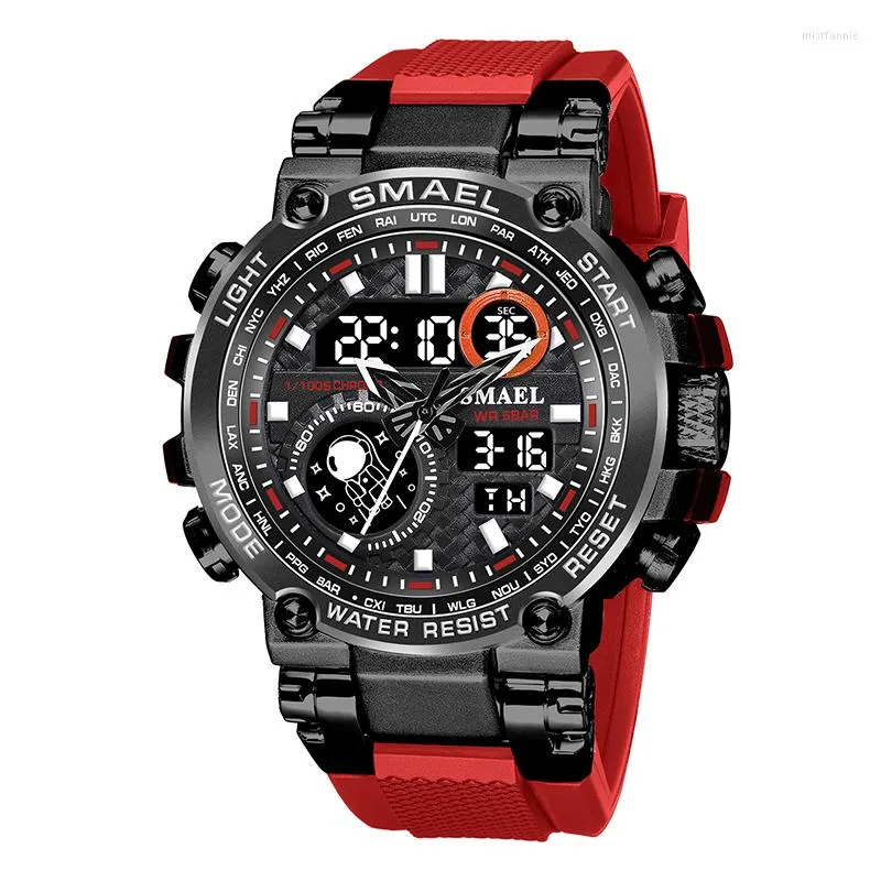 Zegarek 2023 Klasyczne marki dla sportowych zegarek Dual Dual Dift Analog Digital LED Electronic Quartz Watches Wodoodporne wojsko pływackie