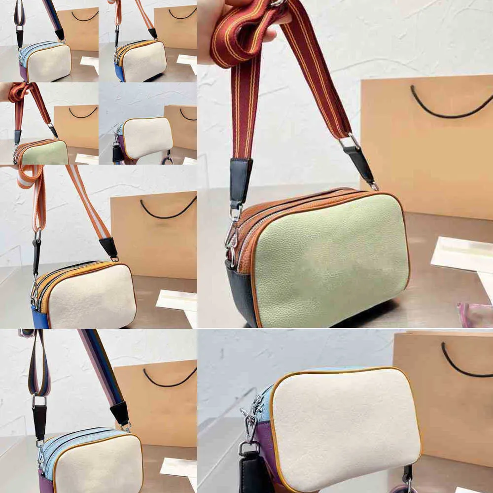 Nieuwe Avondtassen Schouder Zomer Crossbody Voor Vrouwen Designer Handtas Eenvoudige Kleur Camera Mode Messenger Coin Strap Portemonnees 220531