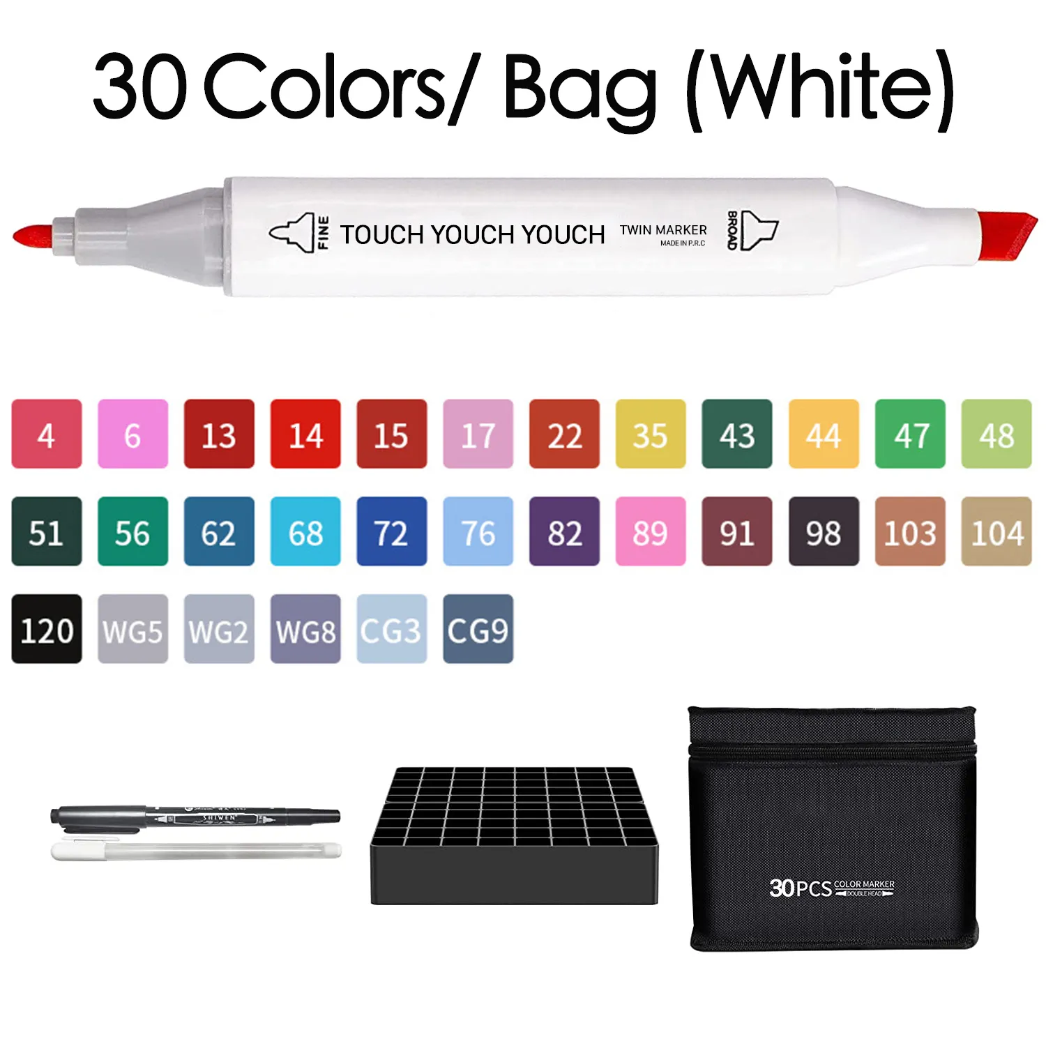 Alcohol Markers, 80 Drawing Markers Set Fiber Tip for Artist Adults Colored  Markers, Base + Handbag + Exquisite Paper Box Packaging Design with Great  Gift