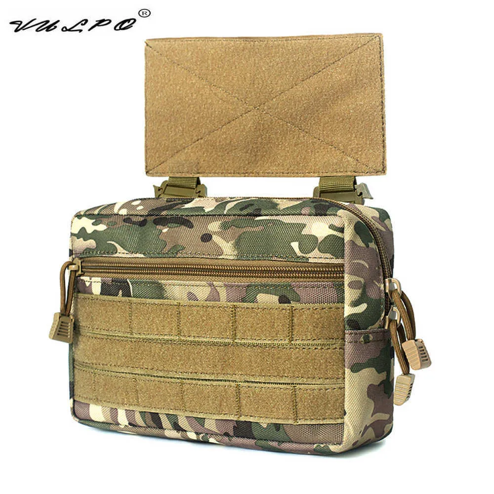 Borse multi-funzione Tasca per sacchi tattici Sub addominale Drop Down Borsa multiuso per ventre per D3 Chest Rig MK3 Vest Caccia Vest Plate Carrier Storage BagHKD230627