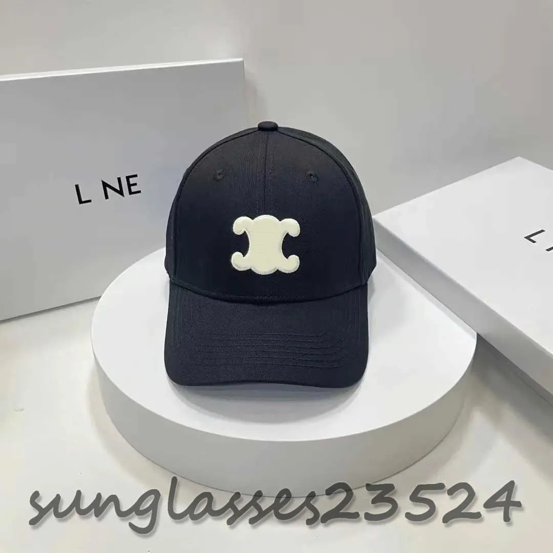 Ball Caps Luxe designer hoed geborduurde baseballcap vrouwelijke zomer casual casquette honderd neem zonbescherming zonnehoed Meerkleurige optie Zwarte hoed