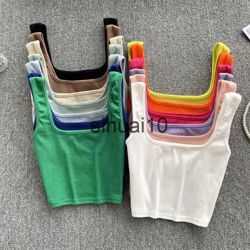 Women's Solid Color V-Neck Cami Top - Backless Sleeveless Slim Fit Crop Tank For Summer & Layering