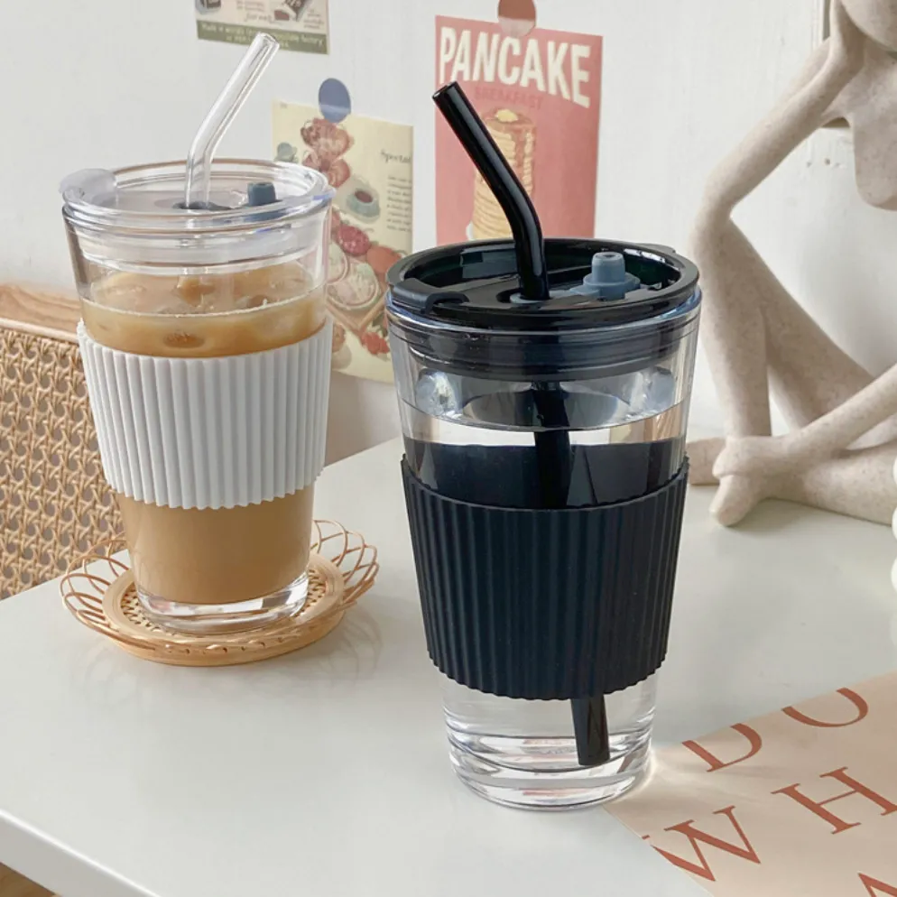 Angoily 15oz Glass Cups With Lids and Straws Can Shaped Glass Cups Glass  Tumbler Cute Tumbler Cup, H…See more Angoily 15oz Glass Cups With Lids and