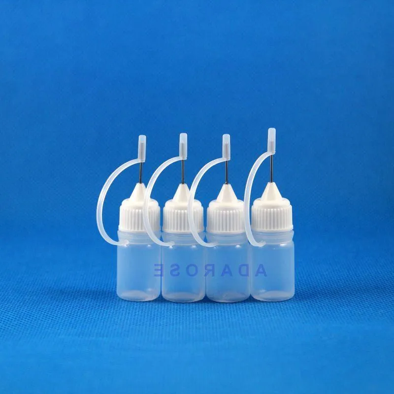 100 Pcs 3 ML LDPE Needle Tip Needle Cap plastic dropper bottle for liquid e juice Ufomu