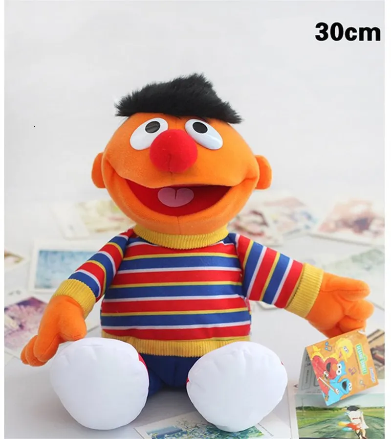bert and ernie plush dolls