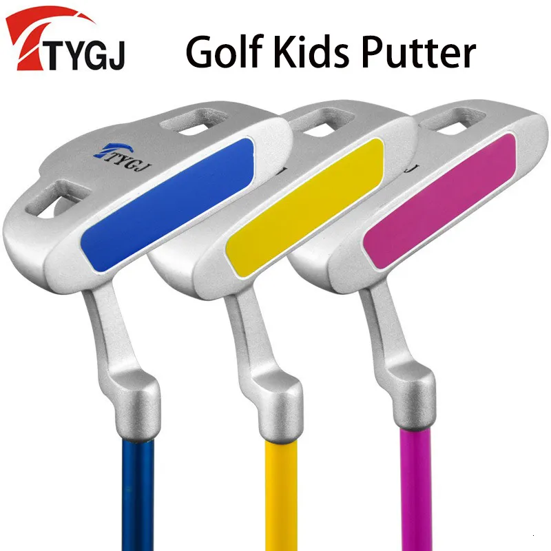 Club Heads TTYGJ Golf Childrens Putter 312 Years Old Carbon Steel Shaft Body School Training Special Youth 3 Color Source Factory 230627