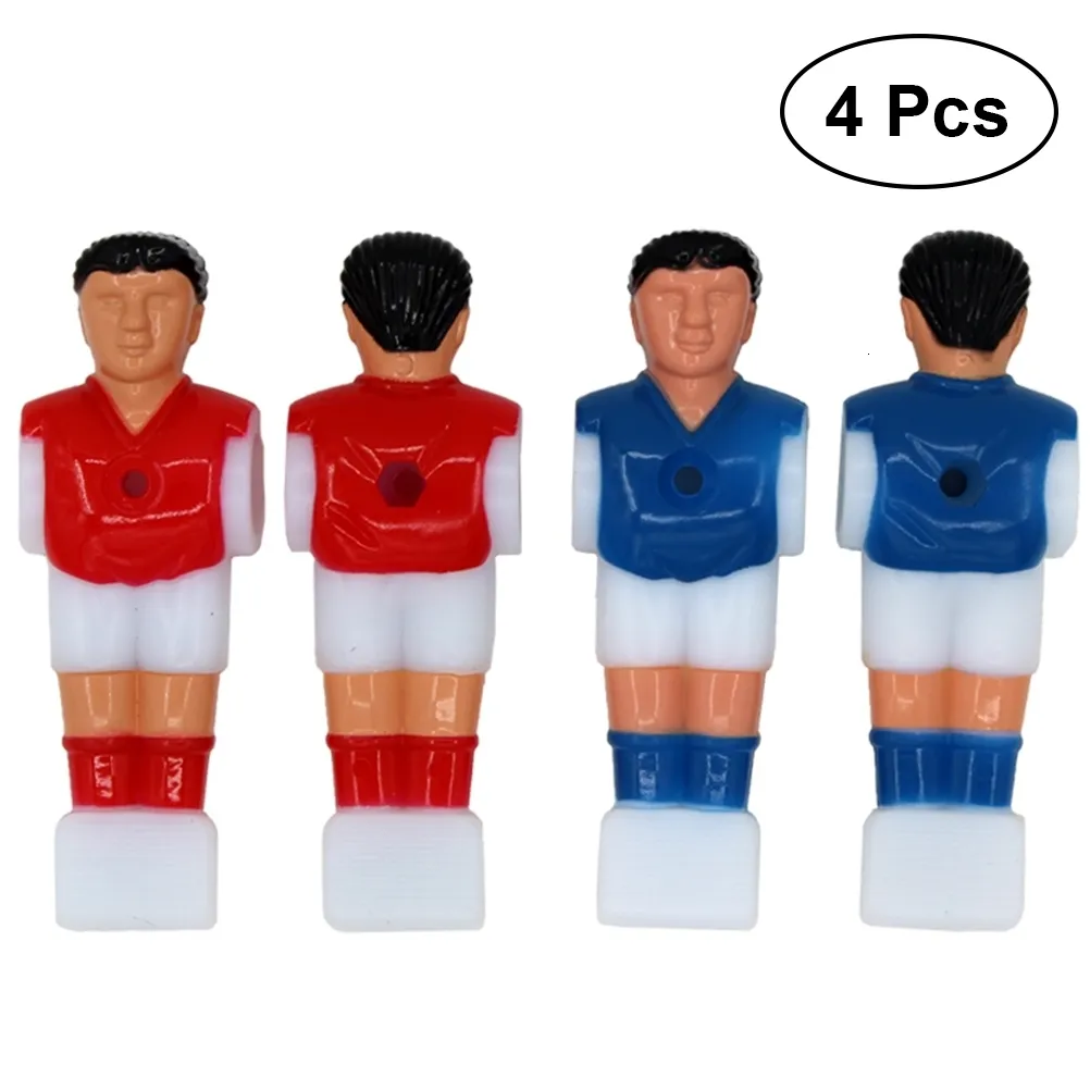 Foosball Football Player Calcio balilla Mini uomini Sostituzioni Bambola di plastica Figure di burattini da tavolo Gioco per bambini 230626