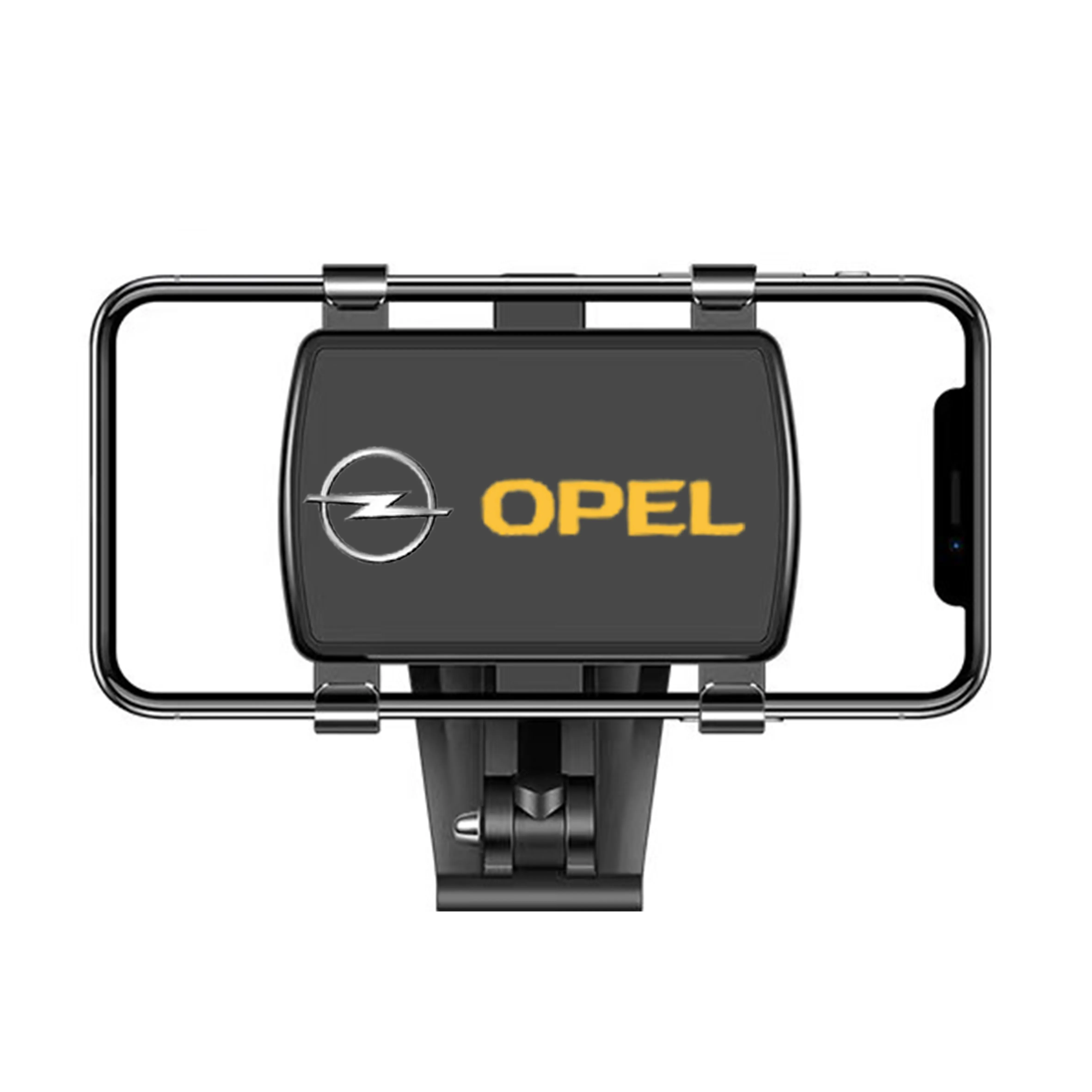 För Opel Insignia Astra J H G Corsa D Zafira biltelefonhållare bakspegel GPS -navigationsfäste för iPhone13 Samsung Xiaomi
