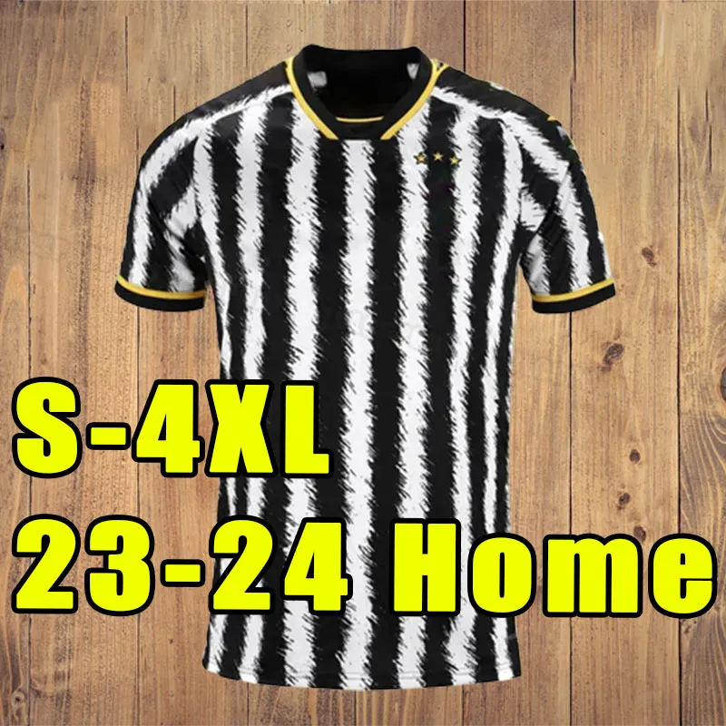 3XL 4XL 23 24 JuVeNtus POGBA Soccer Jerseys DI MARIA BONUCCI