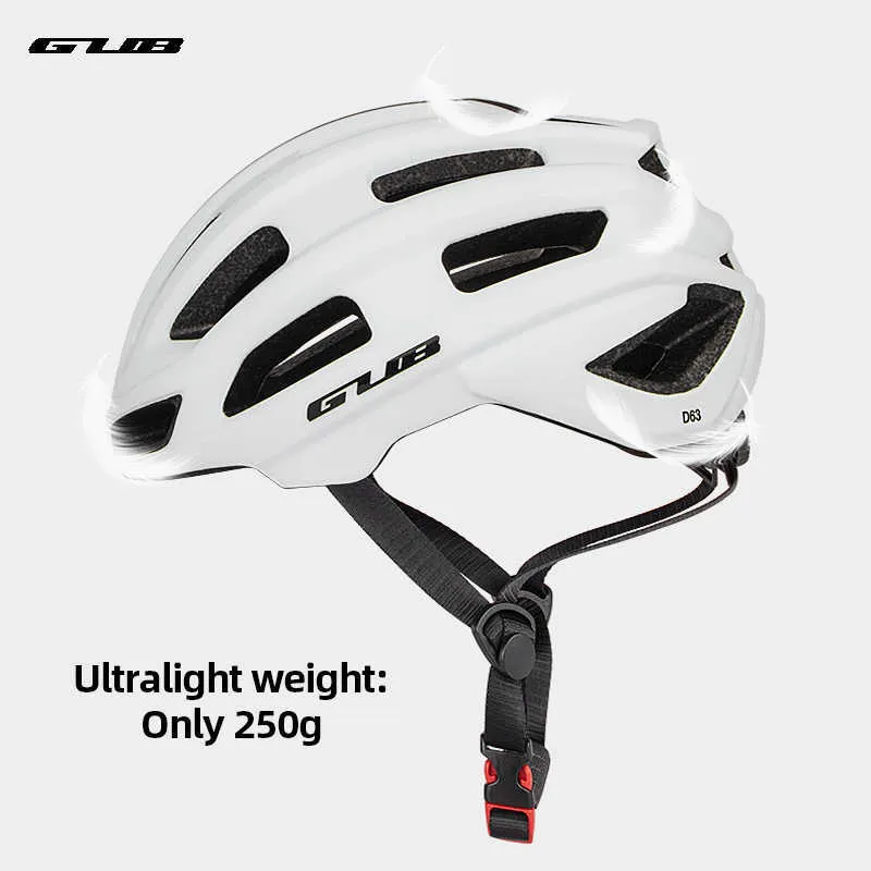 Cascos de ciclismo GUB 250g Casco de bicicleta de carretera ultraligero XXL 60-63cm Casco para scooter eléctrico PC + Protección EPS 21 Vent Breathab Casco Ciclismo HKD230626