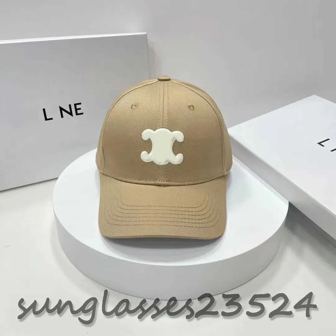 Ball Caps Luxury designer hat embroidered baseball cap female summer casual casquette hundred take sun protection sun hat Multi-color option Khaki hat