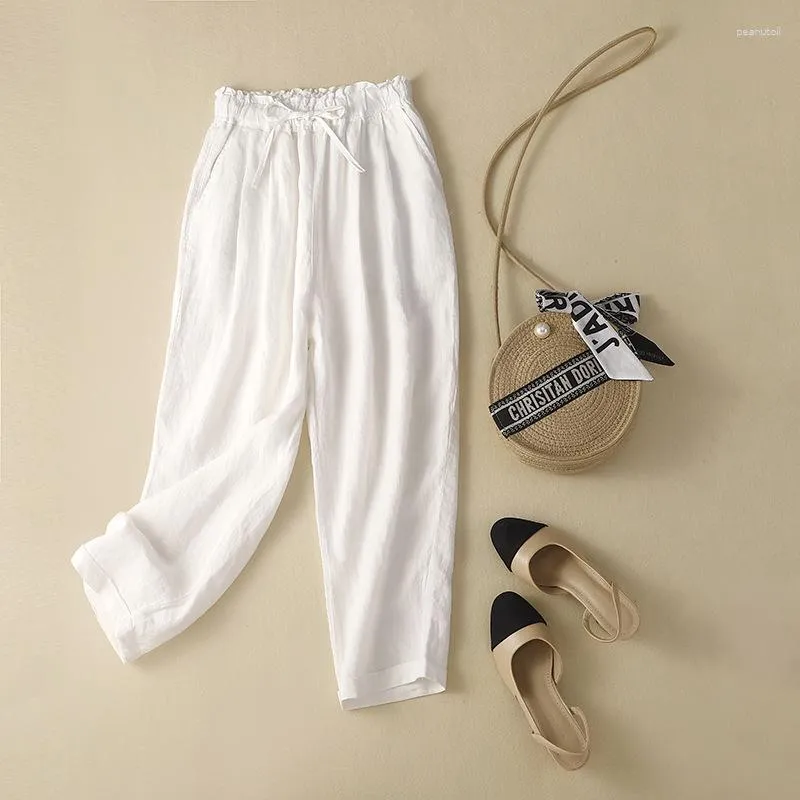 Designer linen pants store