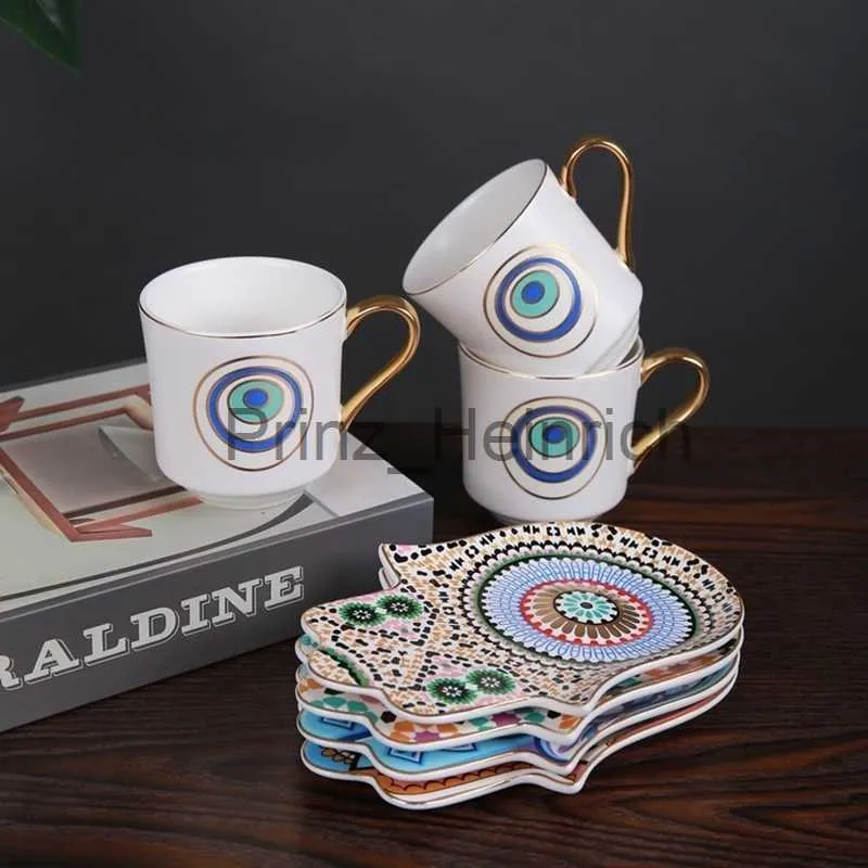 Ensemble de tasses à café en céramique rétro, tasse artisanale à bosse,  tasse à thé à