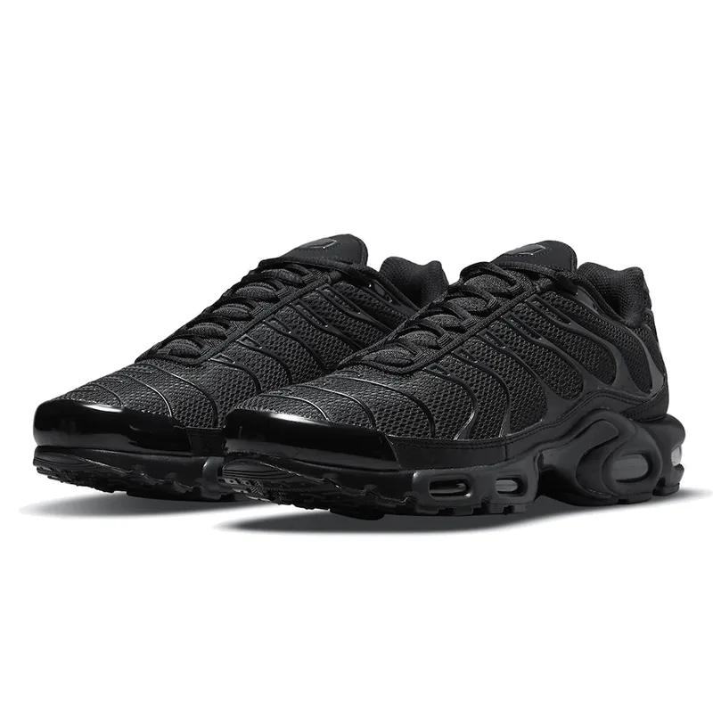 2022 tn air max plus hommes femmes chaussures de course nike triple noir  velours côtelé blanc loup gris aqua argent Atlanta Sky Worldwide Crater