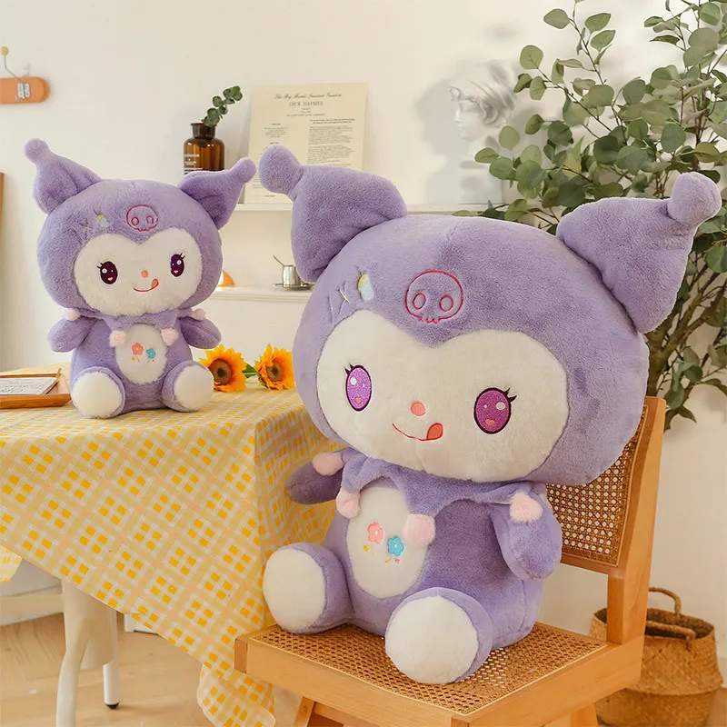 Ahorra a lo Grande en Compras al por Mayor de Kuromi Purple Plush Muñecas  De Peluche Japonesas: Juguete De Peluche De Kuromi Morado Grande Al Por - Main Image