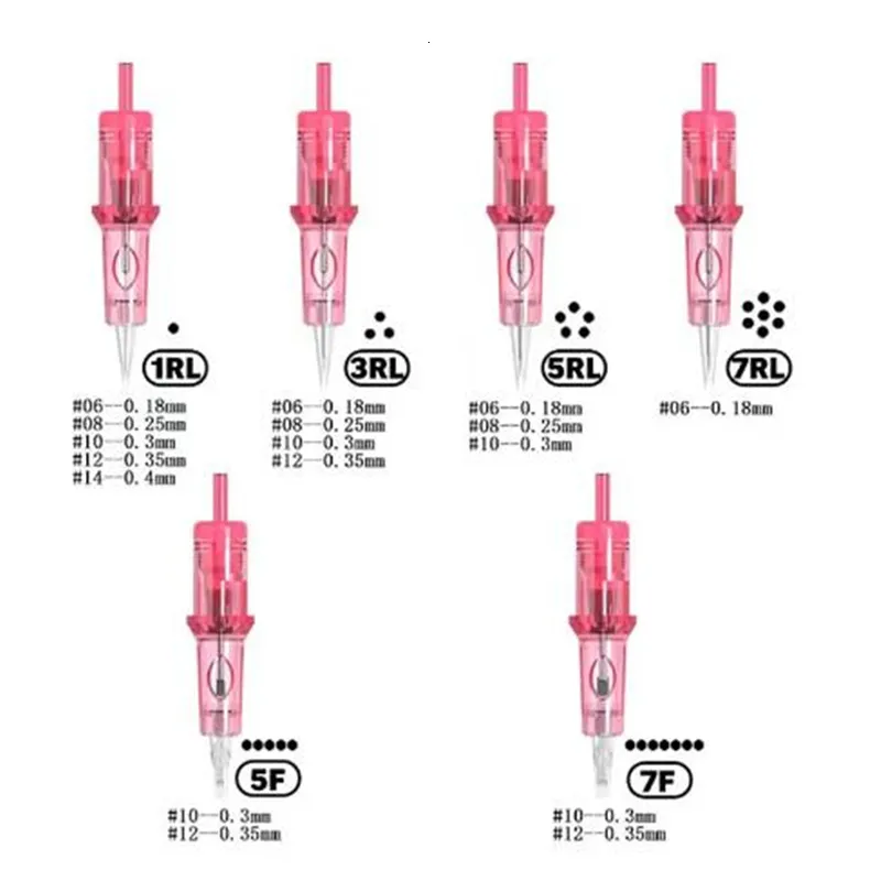 AMBITION Microblading Nano-Nadeln PMU Tattoo-Cartridge-Nadeln Mikropigmentierung Permanent 230626