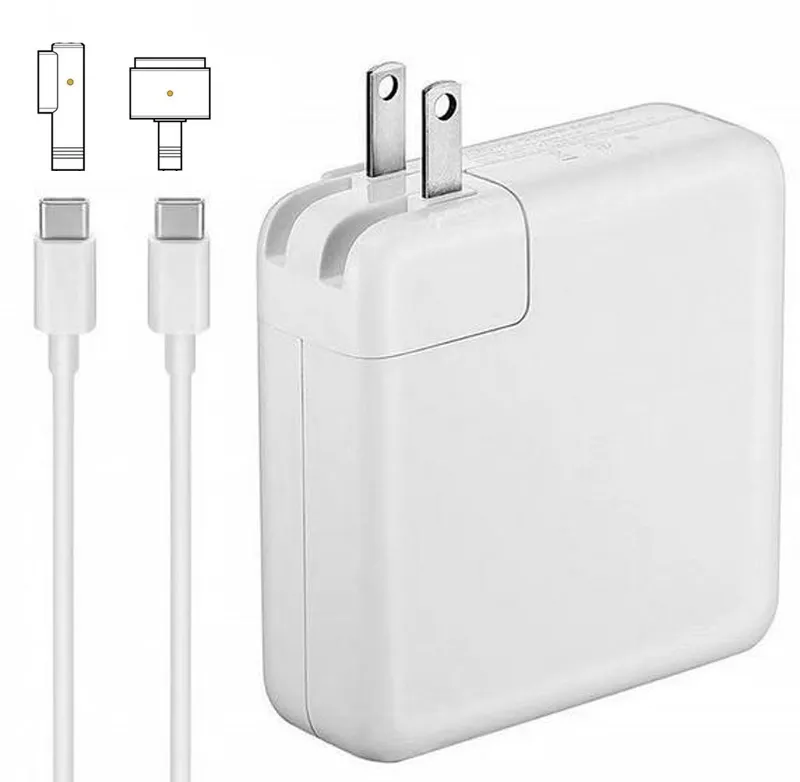 30W 40W 60W 85W 87W 96W Magsafe Power Adapter T-TIP L-TIP Huvudtyp C Ersättningsladdare för Apple MacBook Air Pro Mac Os iMac Mini Laptop PC Computer